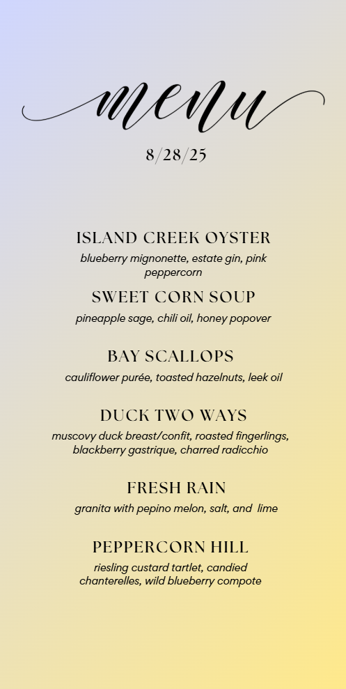 Menu 4
