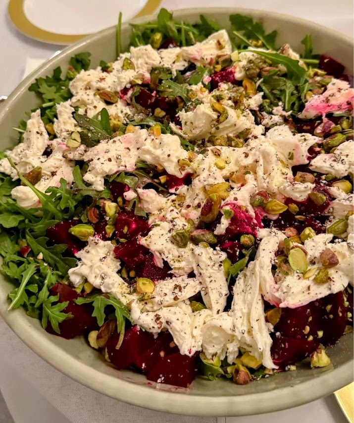 Salad course in Wellesley, MA